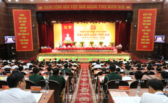   Phiên thứ nhất Đại hội đại biểu Đảng bộ tỉnh lần thứ XX, nhiệm kỳ 2020 - 2025