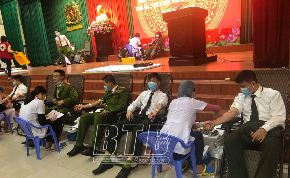   Toàn tỉnh thu nhận 11.145 đơn vị máu trong năm 2020