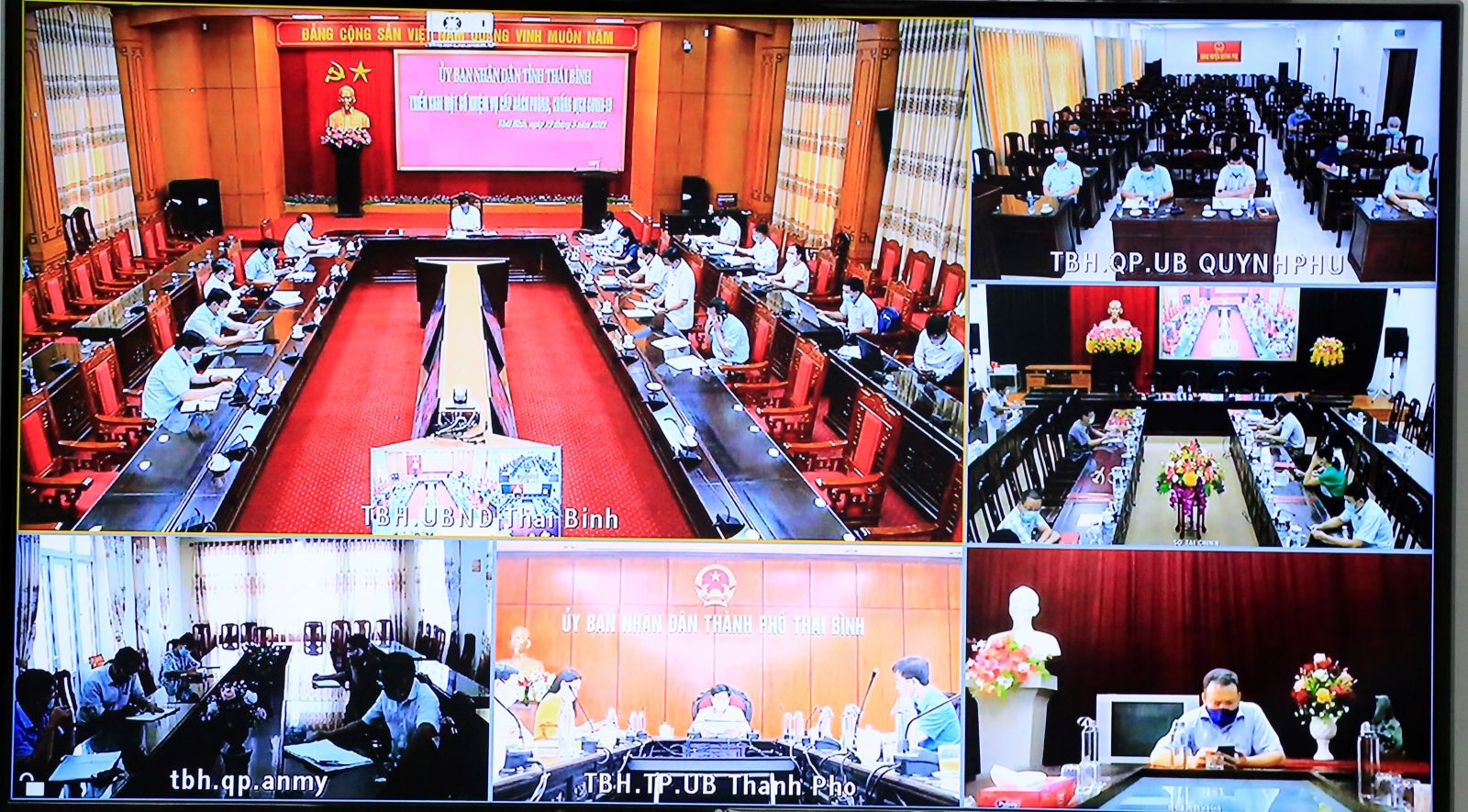   Họp trực tuyến Nh88 casino một số biện pháp cấp bách phòng, chống dịch Covid-19
