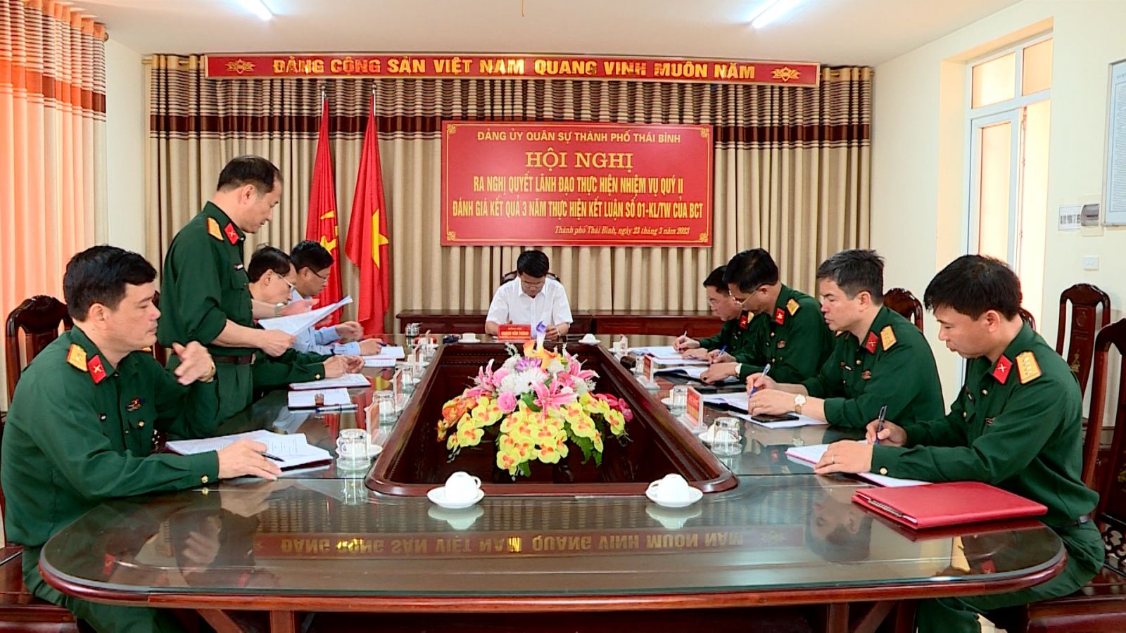   Đảng ủy Quân sự Thành phố: Ra Nh88 casino lãnh đạo thực hiện nhiệm vụ quý II