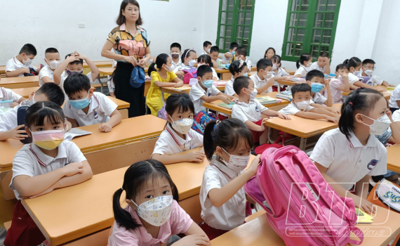   Thái Bình: Ngày 29/8, học sinh các cấp học tựu trường