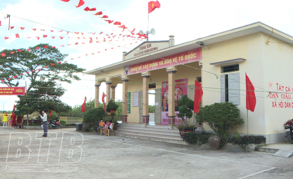   Thái Thụy: 36/36 xã, thị trấn hoàn thành Nh881 nhà Nh88 com thôn, tổ dân phố kiểu mẫu