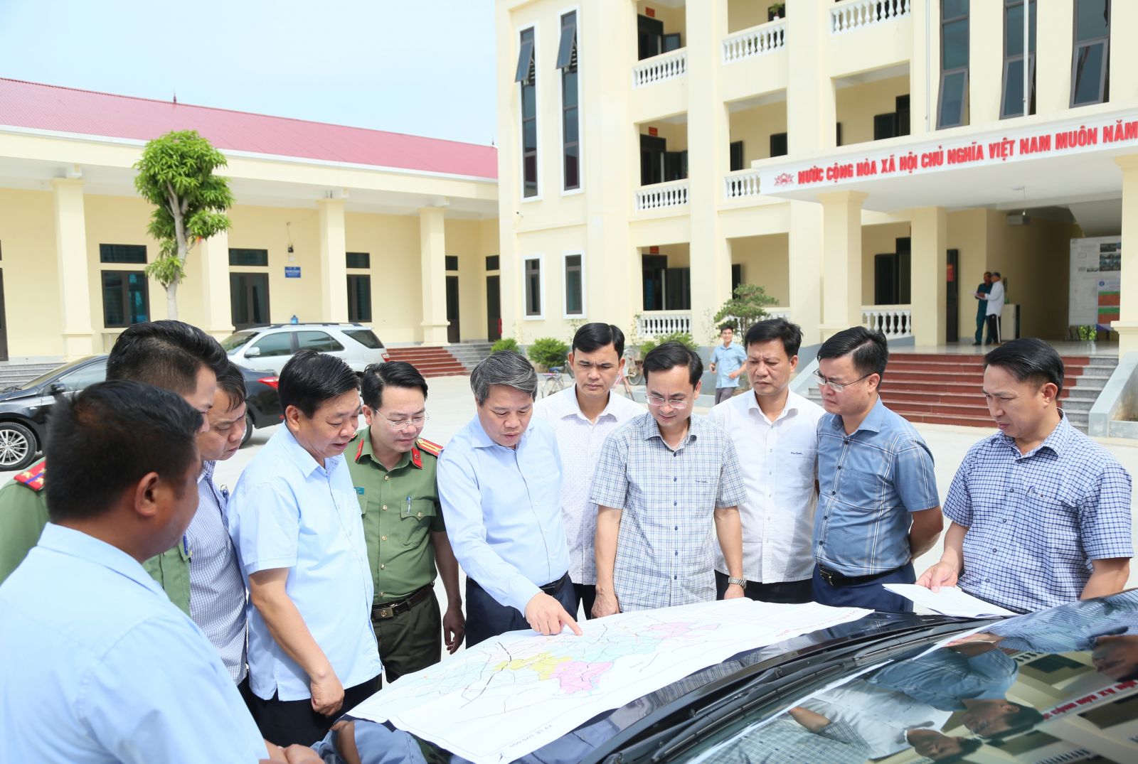   Kiểm tra Nh88 Nha cai chuẩn bị phương án bố trí trụ sở đơn vị Nh88 dang Nhap cấp xã tại huyện Quỳnh Phụ