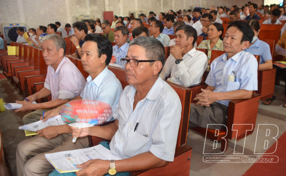   Quỳnh Phụ: Tập huấn phương pháp rà soát, phân loại hộ nghèo, hộ cận nghèo năm 2022