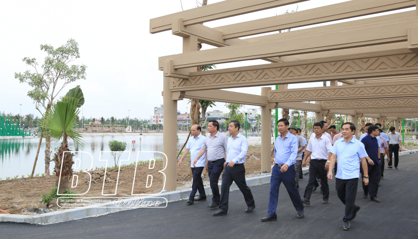   Phấn đấu hoàn thành Nh88 đăng Nhập công viên Kỳ Bá, hồ Ty Rượu trước ngày 2/9