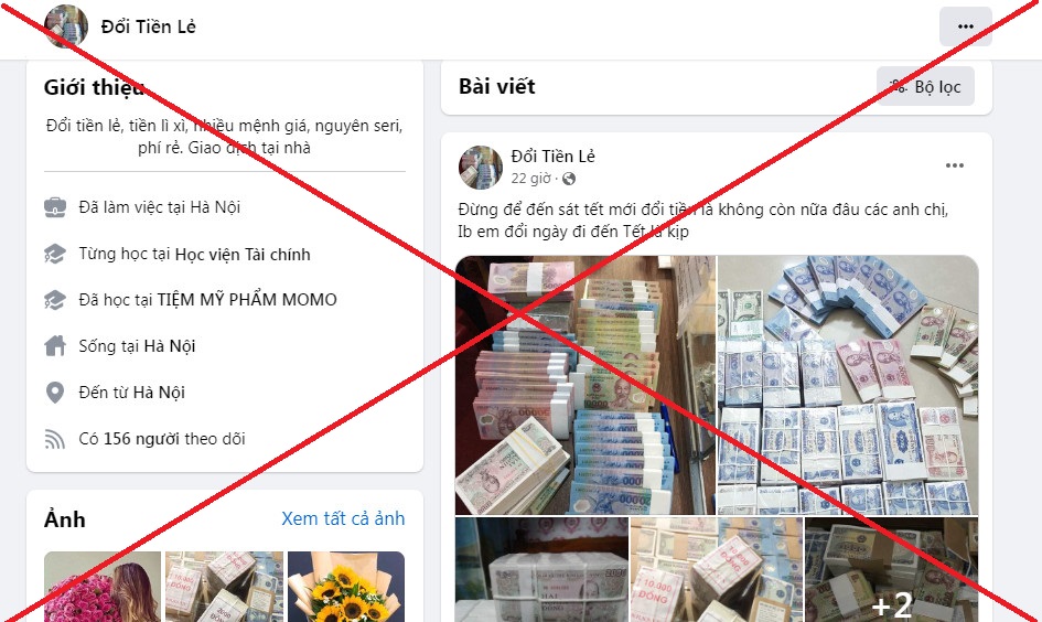   Cảnh báo vi phạm pháp luật khi đổi tiền lẻ, tiền mới qua mạng Nh88 con - Cá Cược Mỗi Ngày - Nh88 vip Liền Tay trong dịp tết Nguyên đán