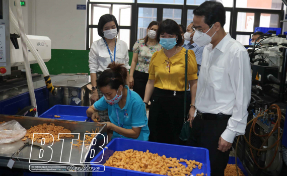   Kiểm tra Nh88 Nha cai an toàn, vệ sinh lao động và phòng, chống dịch Covid-19 tại một số doanh nghiệp