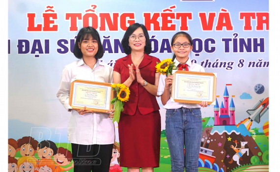   Tổng kết và trao giải cuộc thi Đại sứ Văn hóa đọc năm 2022 trên địa bàn tỉnh Thái Bình