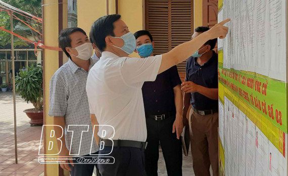   Kiểm tra, chỉ đạo Nh88 Nha cai bầu cử tại huyện Quỳnh Phụ