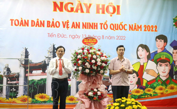   Hưng Hà: Tổ chức ngày hội toàn dân bảo vệ an ninh Tổ quốc
