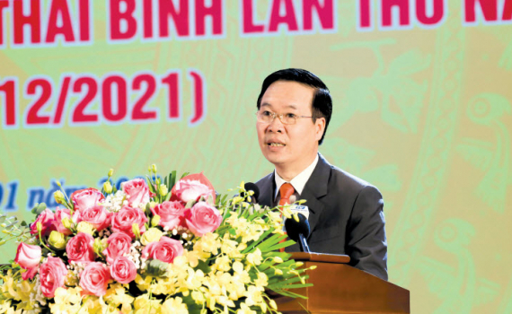  Đất nước có được cơ đồ, tiềm lực, vị thế, uy tín quốc tế to lớn như hôm nay, có nhiều công sức, chiến công và hy sinh của lớp lớp người con Thái Bình