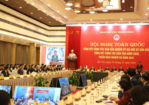   Công tác dân vận góp phần quan trọng Nh881 Đảng và hệ thống chính trị