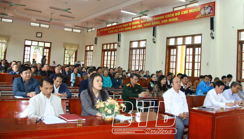   Cử tri huyện Đông Hưng kiến nghị một số vấn đề liên quan đến nông nghiệp, nông dân, nông thôn