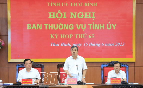   Nh88 - Cá Cược Mỗi Ngày Ban Thường vụ Tỉnh ủy