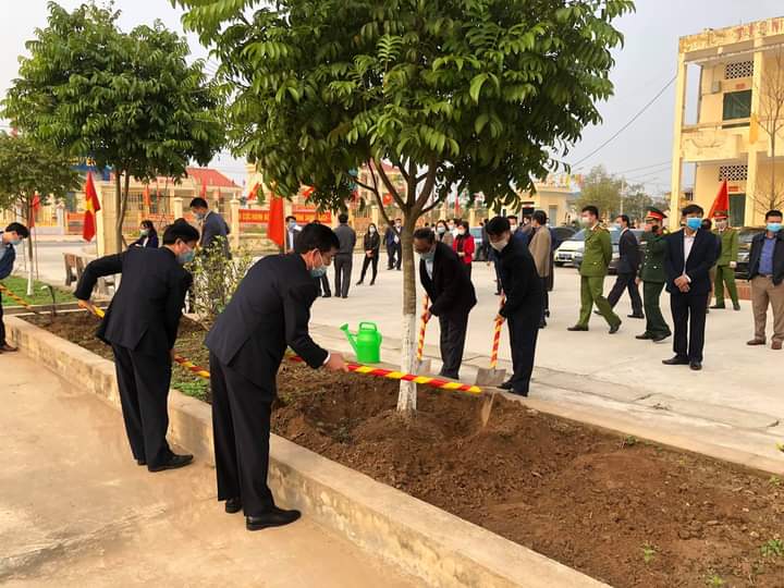   Thái Bình trồng trên 1.400 cây xanh dịp Tết Tân Sửu 2021