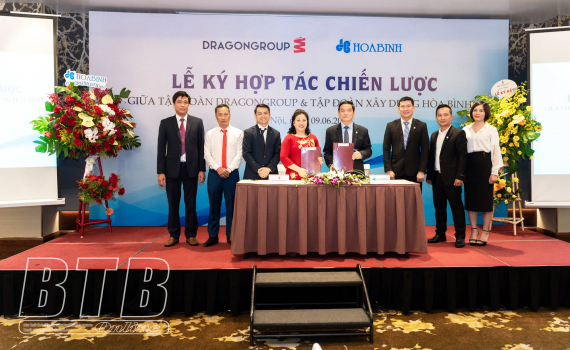   Tập đoàn DragonGroup và Tập đoàn Xây dựng Hòa Bình ký kết hợp tác Nh880