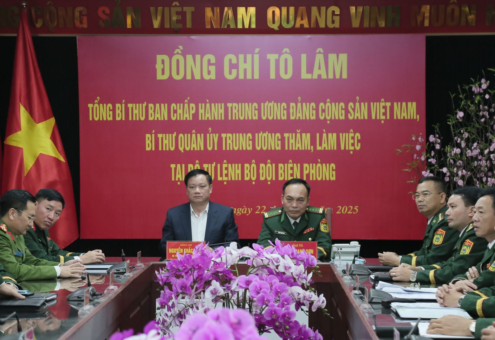   Nh88 Nha cai Tô Lâm thăm, Nh88 đăng Nhập tại Bộ Tư lệnh Bộ đội Biên phòng