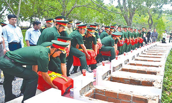  Giai đoạn 2013 – 2020 đã tiếp nhận danh sách 1.746 liệt sĩ hy sinh, an táng ban đầu trên địa bàn tỉnh Thái Bình do các cơ quan, đơn vị chuyển giao