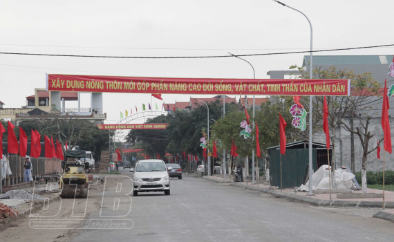   Thẩm định xã đạt chuẩn nông thôn mới nâng cao tại huyện Tiền Hải