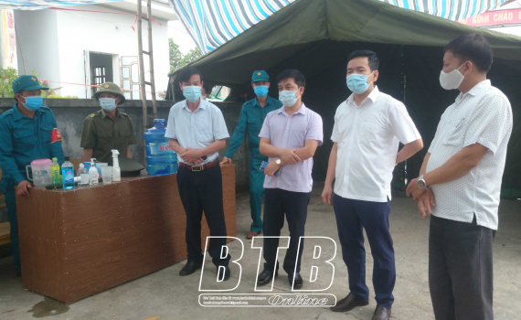   Xã Phong Châu: Thần tốc truy vết, khoanh vùng dập dịch