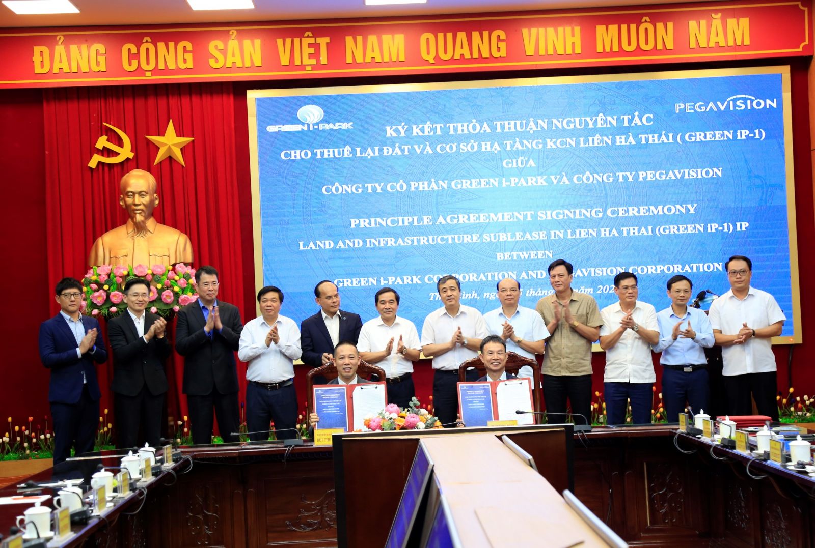   Công ty Cổ phần Green i – Park và Công ty Pegavision  ký kết hợp tác Nh88 vip 200 triệu USD