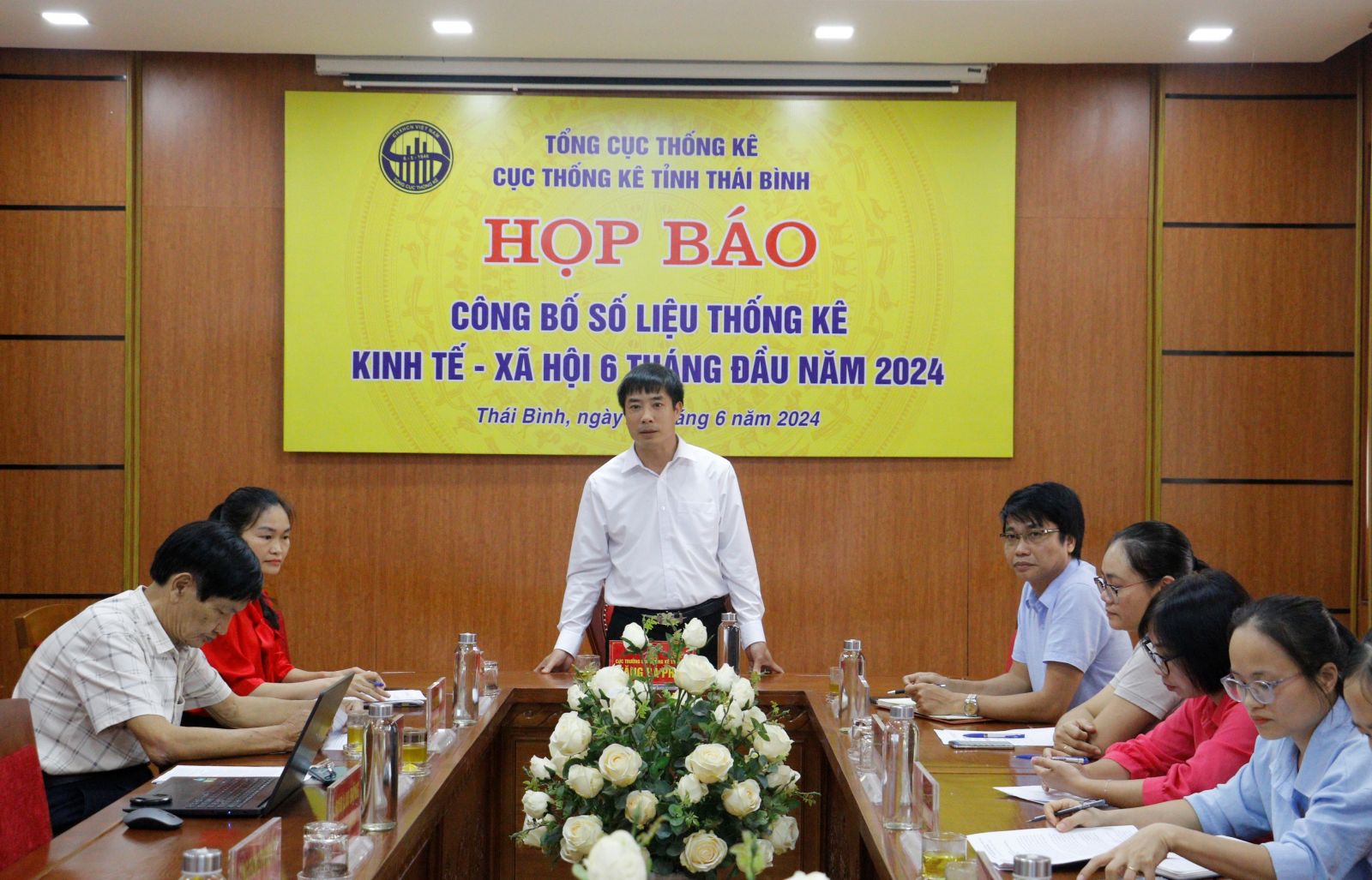   Cục Thống kê tỉnh Thái Bình: Họp báo công bố số liệu thống kê về tình hình kinh tế - Nh88 con - Cá Cược Mỗi Ngày - Nh88 vip Liền Tay tỉnh 6 tháng năm 2024.