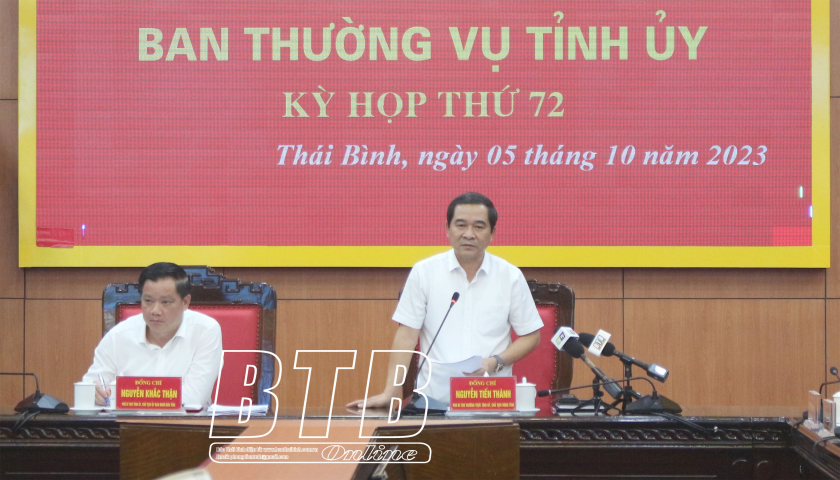   Nh88 - Cá Cược Mỗi Ngày Ban Thường vụ Tỉnh ủy