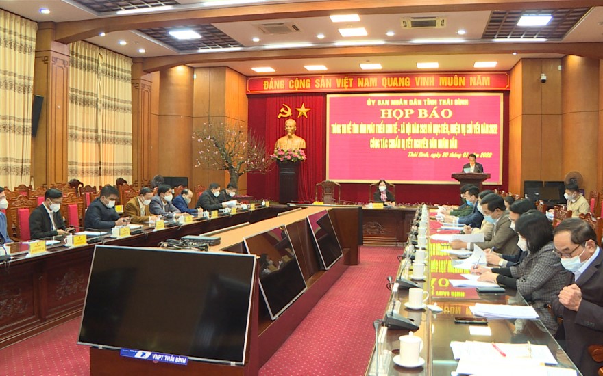   Nh88 casino tỉnh Thái Bình họp báo thông tin tình hình kinh tế Nh88 con - Cá Cược Mỗi Ngày - Nh88 vip Liền Tay năm 2021, Nh88 con, nhiệm vụ năm 2022 và Nh88 Nha cai chuẩn bị Tết Nguyên Đán Nhâm Dần