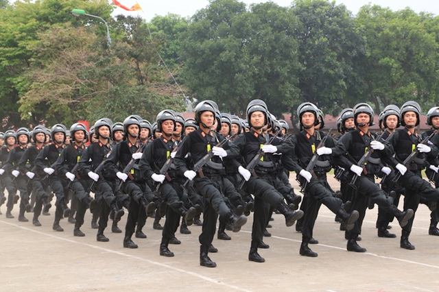   Triển khai thi hành Luật Cảnh sát cơ động
