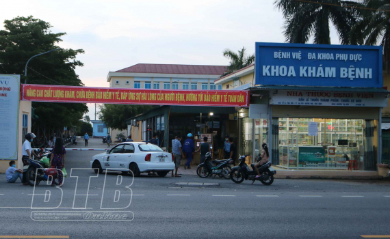   Quỳnh Phụ: Gỡ bỏ phong tỏa Bệnh viện Đa khoa Phụ Dực