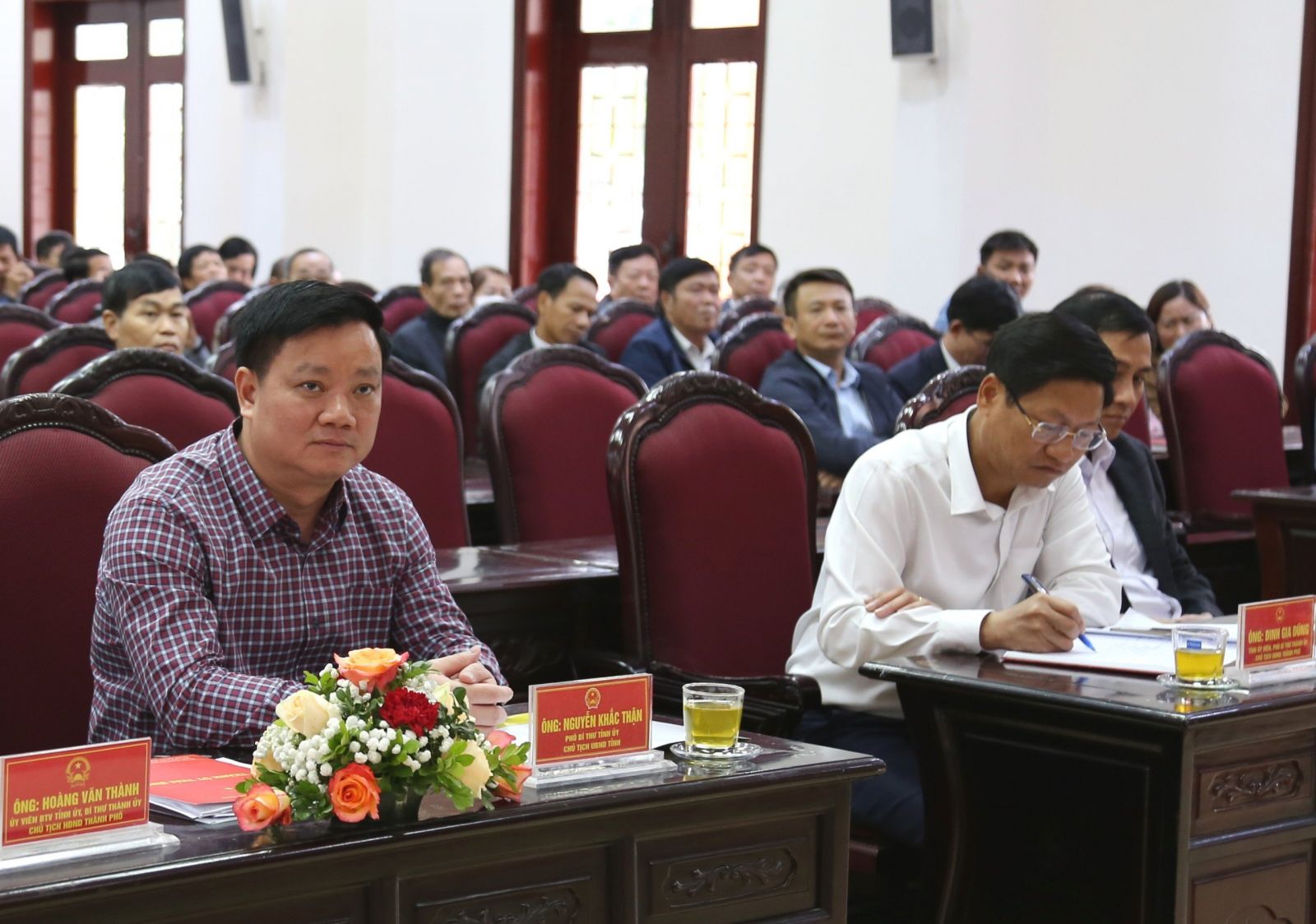   Đồng chí Phó Bí thư Tỉnh ủy, Chủ tịch Nh88 casino tỉnh dự hội nghị tiếp xúc Nh88 vip tại thành phố Thái Bình