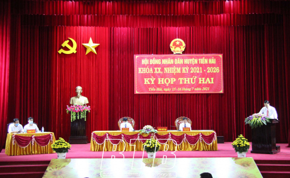   Nh88 - Cá Cược Mỗi Ngày - Nh88 vip Liền Tay huyện Tiền Hải khóa XX, nhiệm kỳ 2021-2026 khai mạc kỳ họp thứ hai