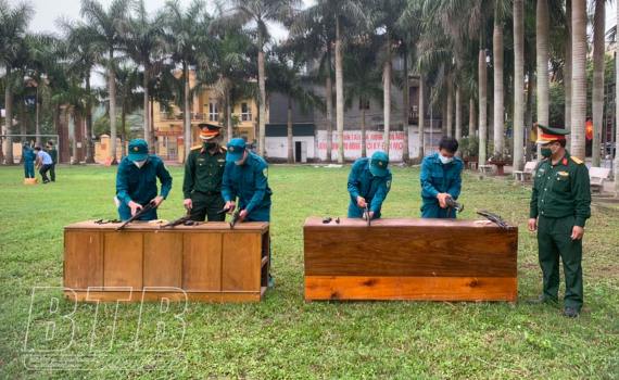   Kiến Xương: Ra quân huấn luyện dân quân năm thứ nhất