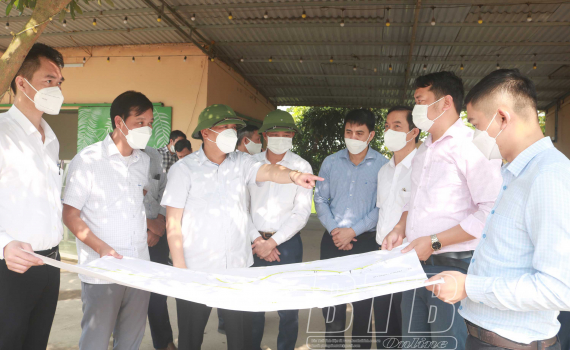   Cần đẩy nhanh tiến độ giải phóng mặt bằng tuyến đường từ thành phố Thái Bình qua cầu Tịnh Xuyên đến huyện Hưng Hà