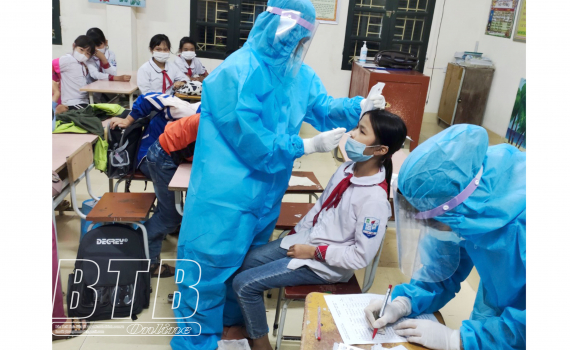   Điều tra truy vết các trường hợp liên quan đến bệnh nhân nhiễm Covid-19 ghi nhận tại Hải Phòng có địa chỉ ở xã Tây Đô