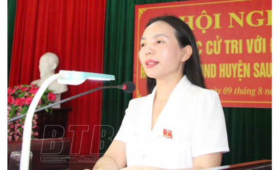   Đại biểu Nh88 - Cá Cược Mỗi Ngày - Nh88 vip Liền Tay tỉnh tiếp xúc Nh88 vip tại huyện Tiền Hải