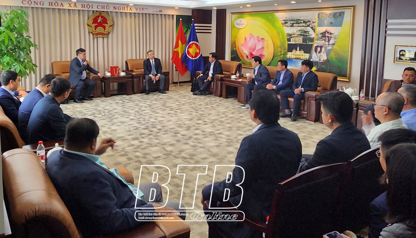   Xúc tiến thu hút doanh nghiệp Thượng Hải Nh88 vip vào Thái Bình