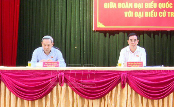   Cử tri Kiến Xương mong muốn tháo gỡ nhiều vấn đề bảo đảm ổn định đời sống người dân