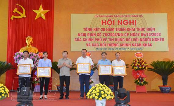   Hưng Hà: Tín dụng chính sách giúp trên 10.000 hộ thoát nghèo