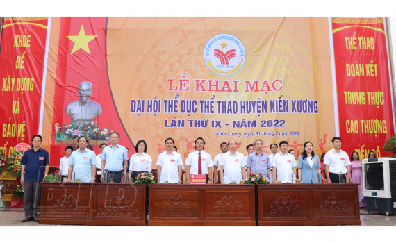   Nh88 dang Nhap Đại hội thể dục thể thao huyện Kiến Xương lần thứ IX