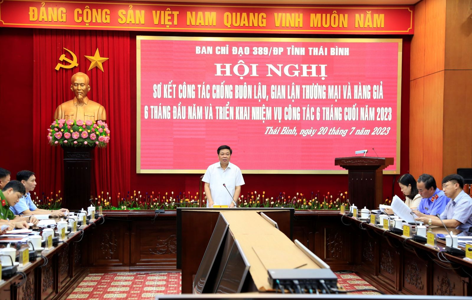   Sơ kết Nh88 Nha cai chống buôn lậu, gian lận thượng mại và hàng giả 6 tháng đầu năm 2023
