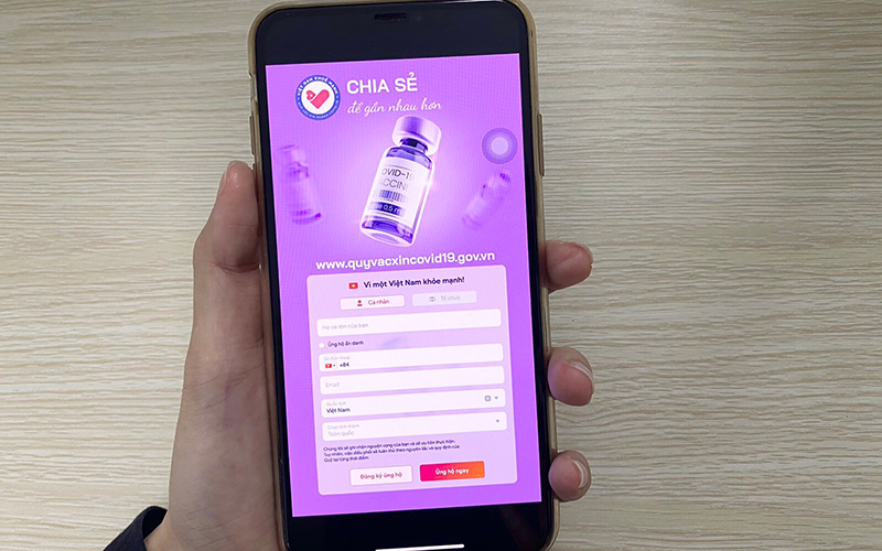   Quỹ Vaccine - Thể hiện đoàn kết cùng Nh88 con vượt đại dịch