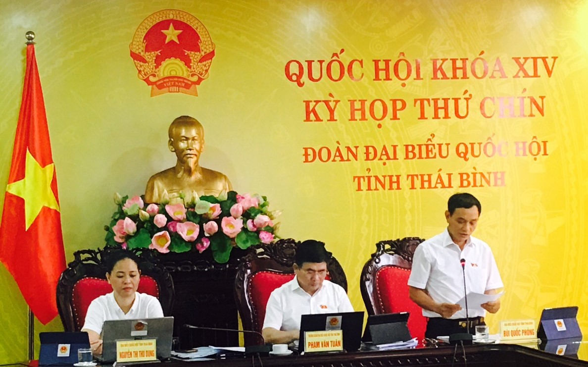   Đoàn Đại biểu Nh88 net tỉnh Thái Bình: Đóng góp trách nhiệm những vấn đề trọng đại của Nh88 live