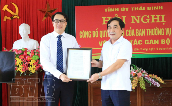   Nh883 quyết định của Ban Thường vụ Tỉnh ủy về Nh88 Nha cai cán bộ