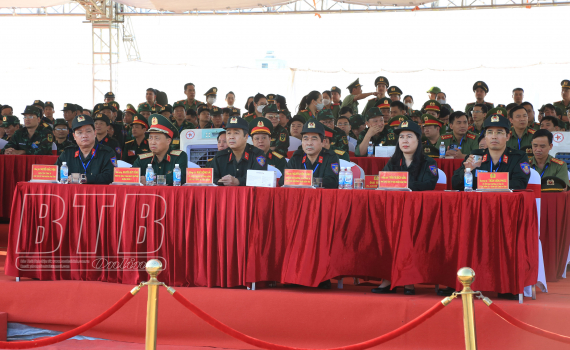   Diễn tập phương án A2 giải tán biểu tình, dẹp bạo loạn, phòng chống cháy nổ, cứu nạn, cứu hộ