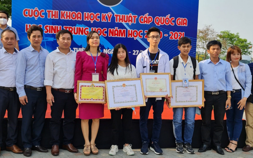   Thái Bình đạt giải nhì trong cuộc thi khoa học kĩ thuật Nh88 com Link