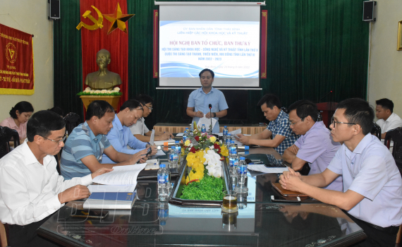   32 giải pháp gửi về tham gia Cuộc thi sáng tạo thanh, thiếu niên, nhi đồng tỉnh