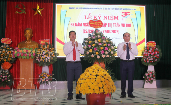   Kỷ niệm 35 năm thành lập thị trấn Vũ Thư