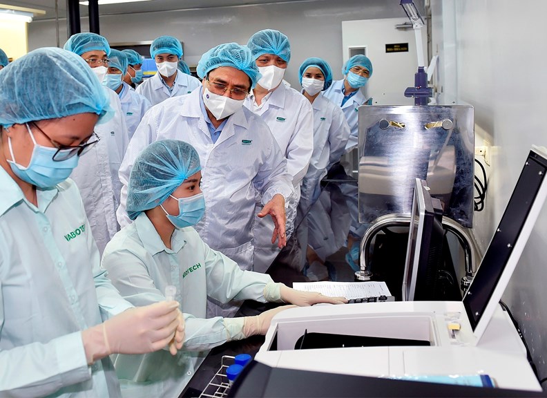   Nh881 yêu cầu tạo mọi điều kiện thuận lợi để sản xuất vaccine trong nước sớm nhất