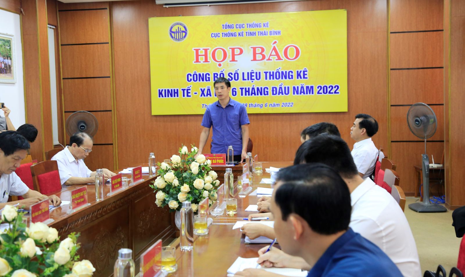   Cục Thống kê tỉnh Thái Bình họp báo công bố số liệu tình hình kinh tế - Nh88 con - Cá Cược Mỗi Ngày - Nh88 vip Liền Tay 6 tháng đầu năm 2022